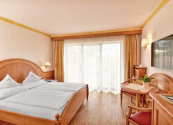 Sonnenburg - Wohnbeispiel Doppelzimmer Südseite (Zimmercodierung DB2)