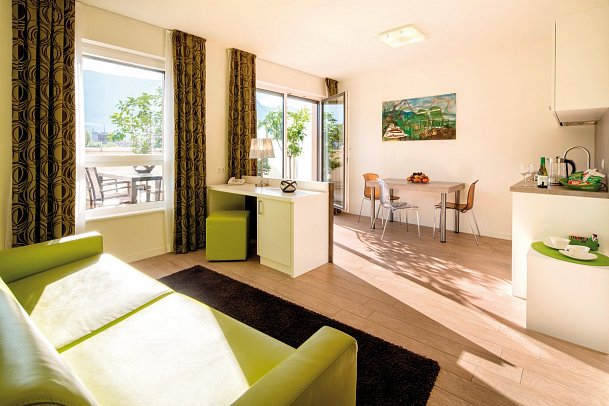 City Hotel Merano - Wohnbeispiel Suite City (Zimmercodierung WB2)