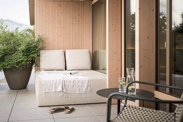 Falkensteiner Hotel Kronplatz - Wohnbeispiel Doppelzimmer Deluxe (Zimmercodierung DD1)