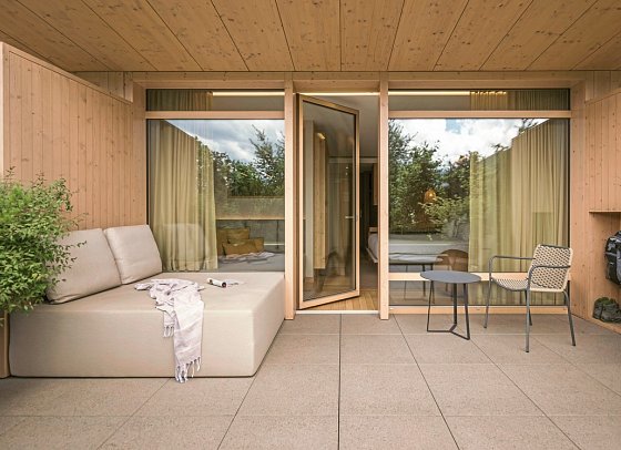 Falkensteiner Hotel Kronplatz - Wohnbeispiel Doppelzimmer Deluxe (Zimmercodierung DD1)