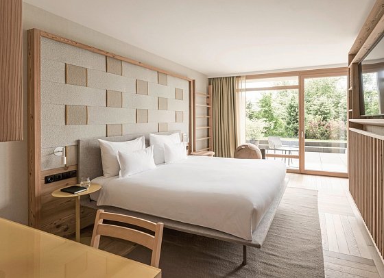 Falkensteiner Hotel Kronplatz - Wohnbeispiel Doppelzimmer Deluxe (Zimmercodierung DD1)