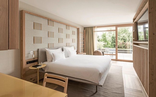 Falkensteiner Hotel Kronplatz - Wohnbeispiel Doppelzimmer Deluxe (Zimmercodierung DD1)