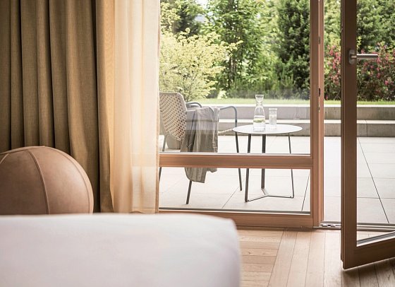 Falkensteiner Hotel Kronplatz - Wohnbeispiel Doppelzimmer Deluxe (Zimmercodierung DD1)