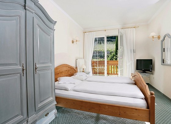 Kristall - Wohnbeispiel Doppelzimmer/Einzelzimmer (Zimmercodierungen DB1 & EB1)