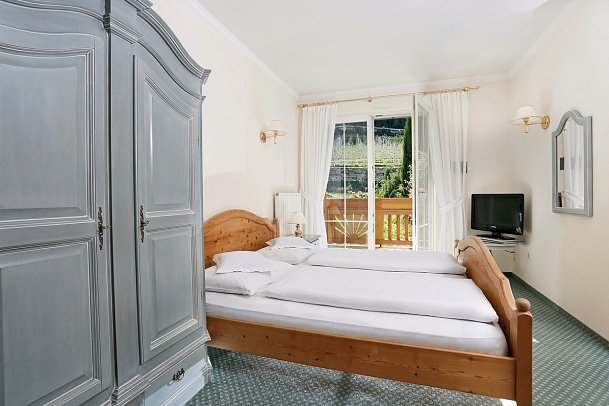 Kristall - Wohnbeispiel Doppelzimmer/Einzelzimmer (Zimmercodierungen DB1 & EB1)