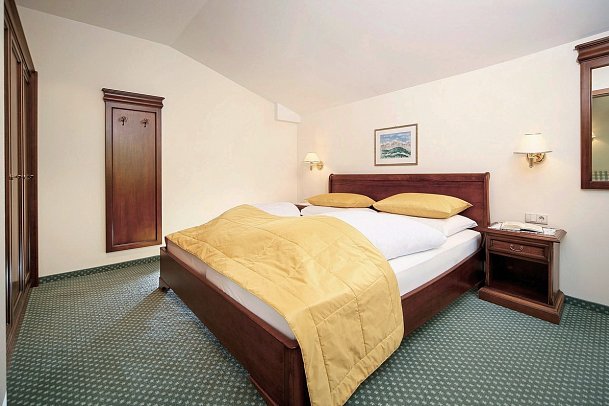 Kristall - Wohnbeispiel Doppelzimmer Standard (Zimmercodierung DG1)