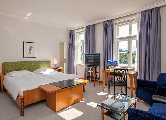 Parkhotel Laurin - Wohnbeispiel Doppelzimmer Superior (Zimmercodierung DS1)