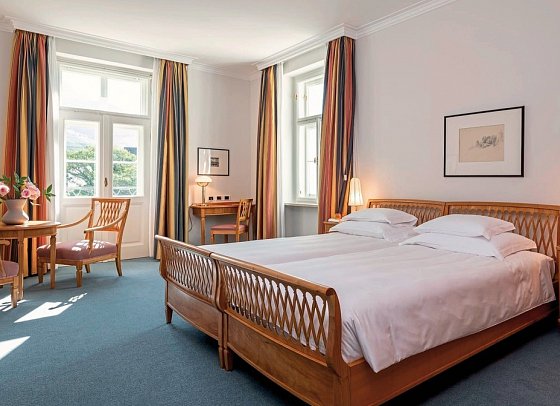 Parkhotel Laurin - Wohnbeispiel Doppelzimmer Deluxe (Zimmercodierung DD1)