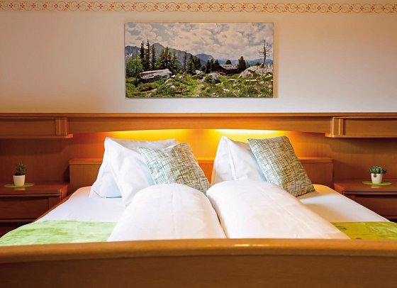 Almhotel Bergerhof - Wohnbeispiel Doppelzimmer Durnholz (Zimmercodierung DB1)