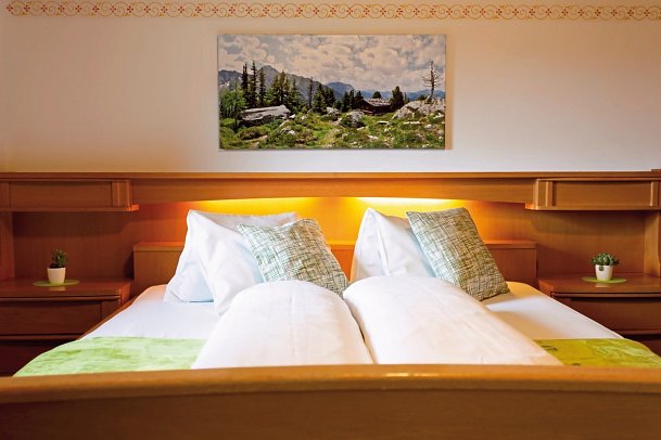 Almhotel Bergerhof - Wohnbeispiel Doppelzimmer Durnholz (Zimmercodierung DB1)