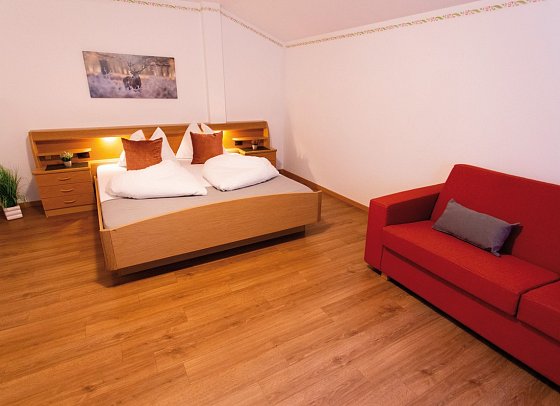 Almhotel Bergerhof - Wohnbeispiel Doppelzimmer Reinswald
