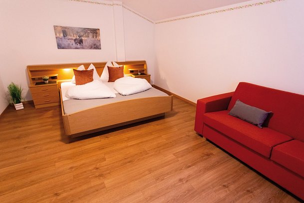 Almhotel Bergerhof - Wohnbeispiel Doppelzimmer Reinswald