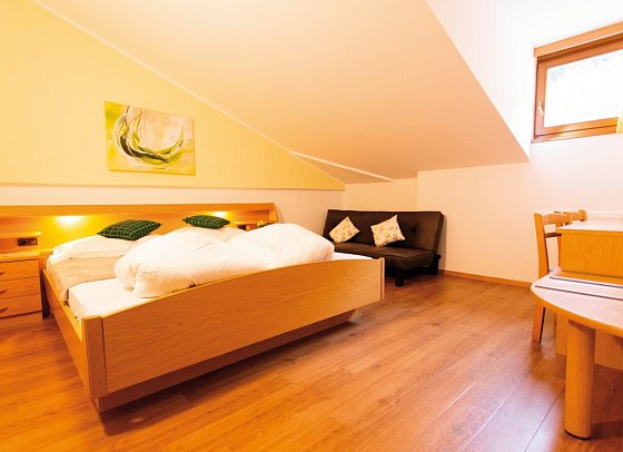 Almhotel Bergerhof - Wohnbeispiel Doppelzimmer Scharte