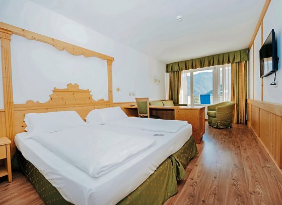 Parc Hotel du Lac - Wohnbeispiel Doppelzimmer Dolomia (Zimmercodierung DBU)