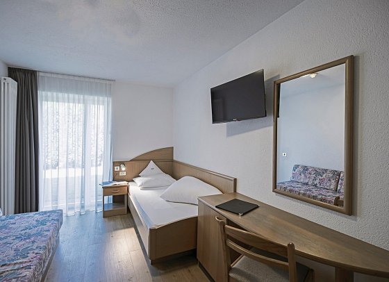 Hotel Adler - Wohnbeispiel Einzelzimmer Standard (Zimmercodierung EB1)