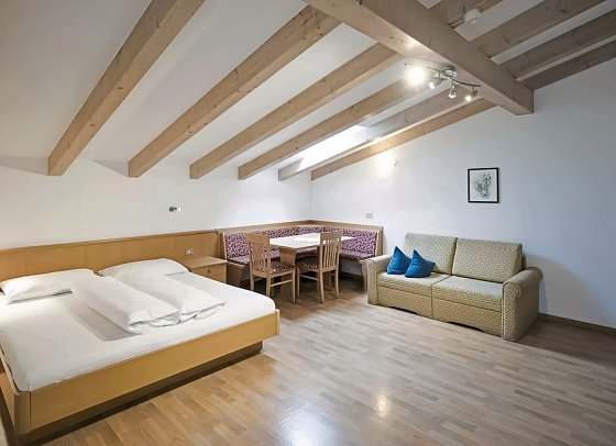 Hotel Adler - Wohnbeispiel Appartement A+B (Zimmercodierung AB1)
