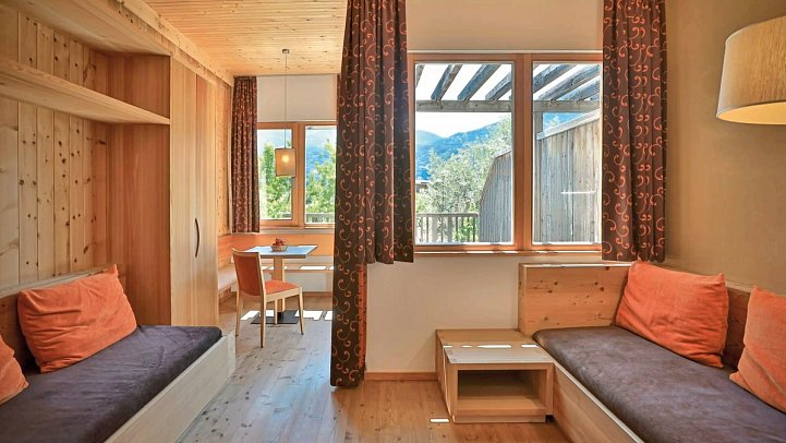 Theiner's Garten - Das Biorefugium - Wohnbeispiel Garden Suite (Zimmercodierung WB1)