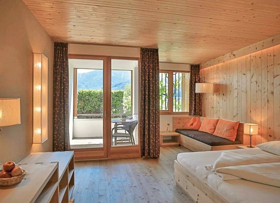 Theiner's Garten - Das Biorefugium - Wohnbeispiel Doppelzimmer Comfort Aroma (Zimmercodierung DB1)