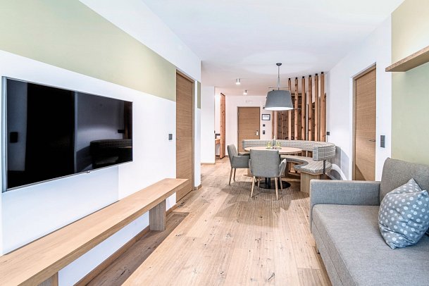 Sporthotel Zoll - Wohnbeispiel Apartment reFUEL (Zimmercodierung AP1)