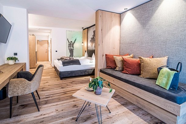 Sporthotel Zoll - Wohnbeispiel Doppelzimmer reBALANCE (Zimmercodierung DB1)
