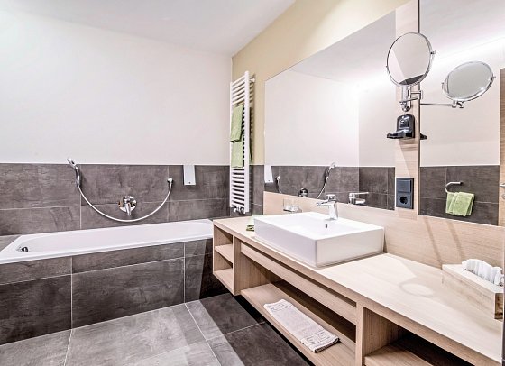 Sporthotel Zoll - Badbeispiel Apartment reFUEL (Zimmercodierung AP1)