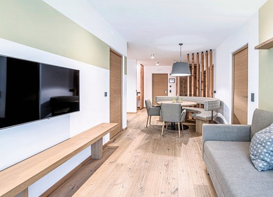 Sporthotel Zoll - Wohnbeispiel Apartment reFUEL (Zimmercodierung AP1)