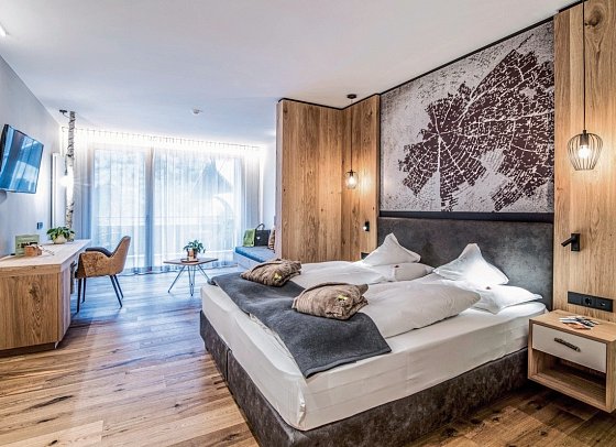 Sporthotel Zoll - Wohnbeispiel Doppelzimmer reBALANCE (Zimmercodierung DB1)
