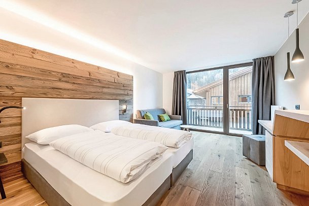 Hotel Wieser - Wohnbeispiel Doppelzimmer Superior (Zimmercodierung DB2)