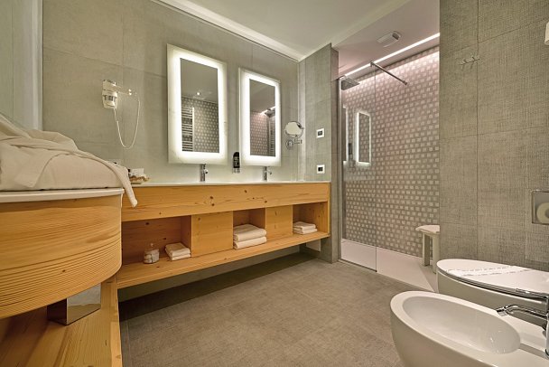 Kristiania Pure Nature Hotel & Spa - Wohnbeispiel Juniorsuite Quarzo (Zimmercodierung JB3)