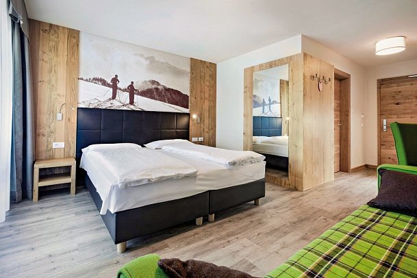 Parc Hotel Miramonti - Wohnbeispiel Doppelzimmer Deluxe (Zimmercodierung DD1)