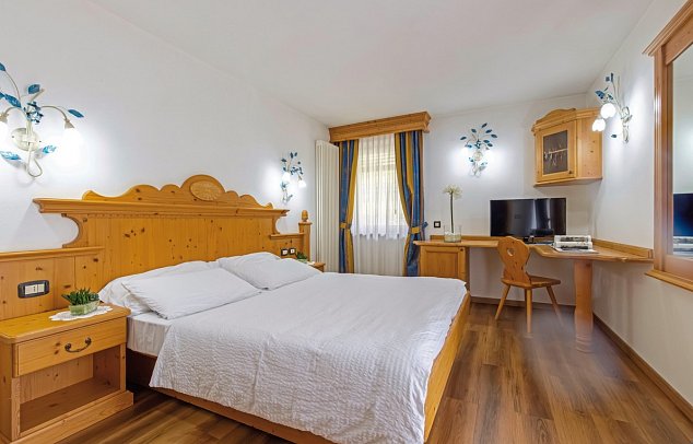 Domina Parco dello Stelvio - Wohnbeispiel Doppelzimmer Komfort (Zimmercodierung DF1)