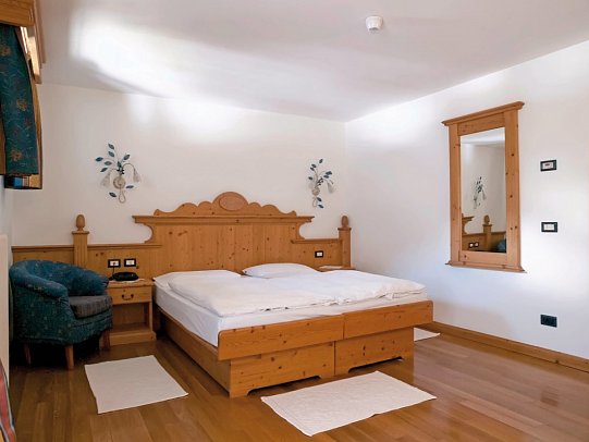 Domina Parco dello Stelvio - Wohnbeispiel Doppelzimmer Komfort (Zimmercodierung DF1)