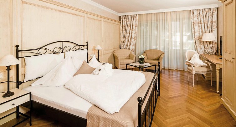 Hotel Rössl - Wohnbeispiel Doppelzimmer Hochwart (Zimmercodierung DB3)