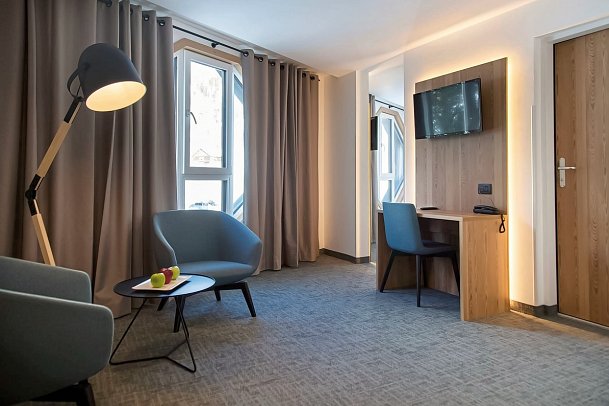 Blu Senales Family & Active Resort - Wohnbeispiel Juniorsuite (Zimmercodierung JB1)