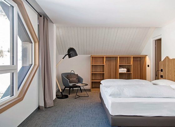 Blu Senales Family & Active Resort - Wohnbeispiel Juniorsuite (Zimmercodierung JB1)
