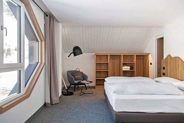 Blu Senales Family & Active Resort - Wohnbeispiel Juniorsuite (Zimmercodierung JB1)