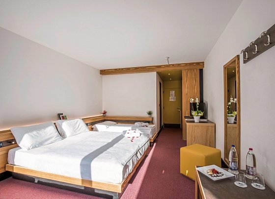 Blu Senales Family & Active Resort - Wohnbeispiel Superiorzimmer (Zimmercodierungen TS1 & TS2)