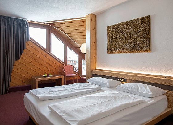 Blu Senales Family & Active Resort - Wohnbeispiel Doppelzimmer Standard Cristal (Zimmercodierung DB1)