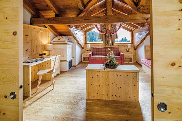 Active, Family & Wellness Hotel Shandranj - Wohnbeispiel Suite (Zimmercodierung WB1)