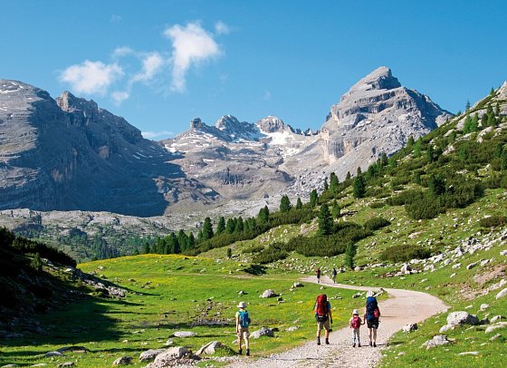 Prinz Rudolf - Stay Smart - Familienwanderung in den Dolimiten