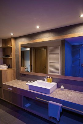 Molaris Lodges - Wohnbeispiel Juniorsuite Alpin Lodge (Zimmercodierung JB3)