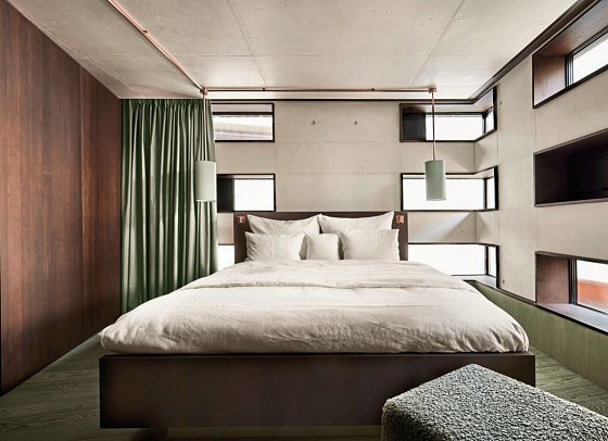Boutique Hotel Badhaus - Wohnbeispiel Doppelzimmer Standard (Zimmercodierung DG1)