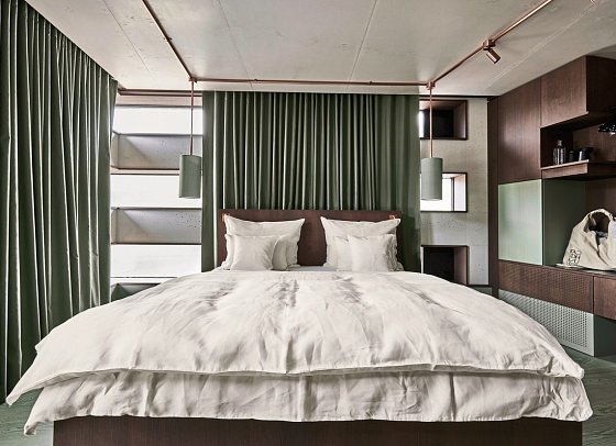 Boutique Hotel Badhaus - Wohnbeispiel Doppelzimmer Deluxe (Zimmercodierung DD1)