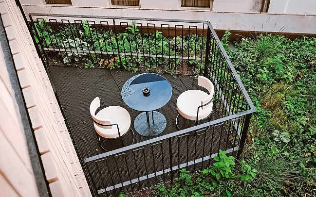 Boutique Hotel Badhaus - Wohnbeispiel Doppelzimmer Deluxe (Zimmercodierung DD1)