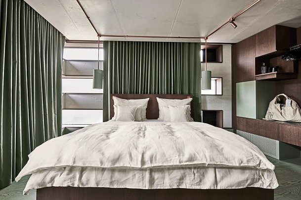 Boutique Hotel Badhaus - Wohnbeispiel Doppelzimmer Deluxe (Zimmercodierung DD1)