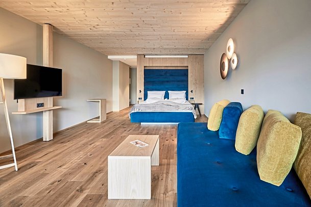 Vinumhotel Feldthurnerhof - Wohnbeispiel Vinum Loge (Zimmercodierung WB1)