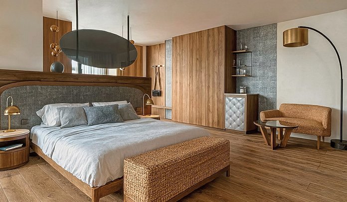 Hotel Sun - Wohnbeispiel Doppelzimmer Santana (Zimmercodierung JB2)