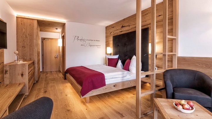 Hotel Sun - Wohnbeispiel Doppelzimmer Golden Delicious (Zimmercodierung DB1)