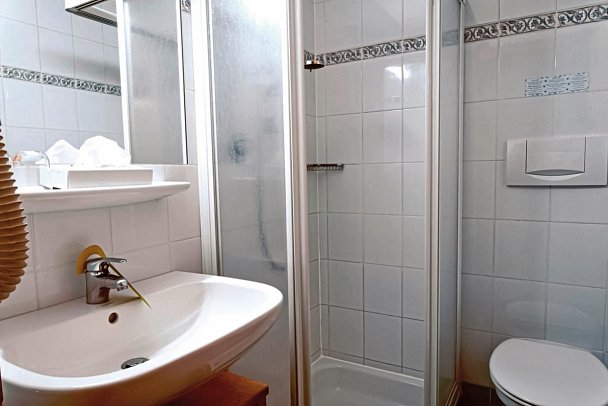 Bergschlössl - Wohnbeispiel Doppelzimmer Arte (Zimmercodierung DB1)