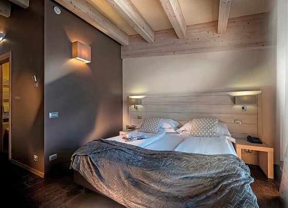 Brenta Dolomites (ex Le Blanc Hotel & Spa) - Wohnbeispiel Doppelzimmer (Zimmercodierung DB2)